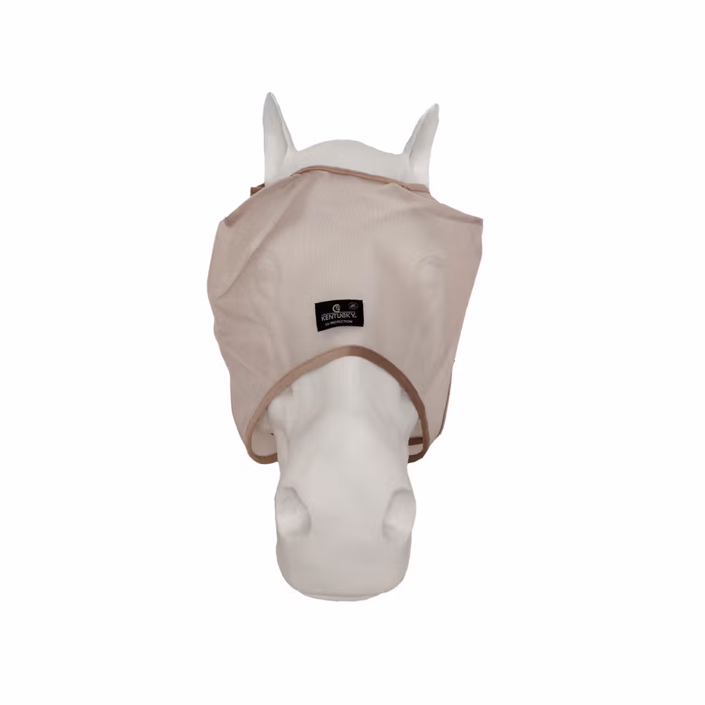 Fly mask classic without ears beige cob