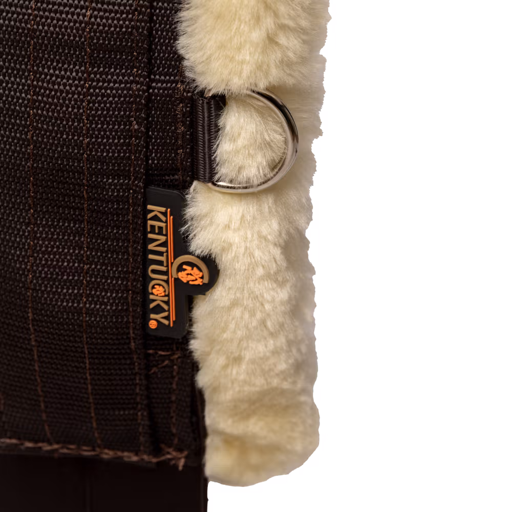 Sheepskin Girth brown 130cm