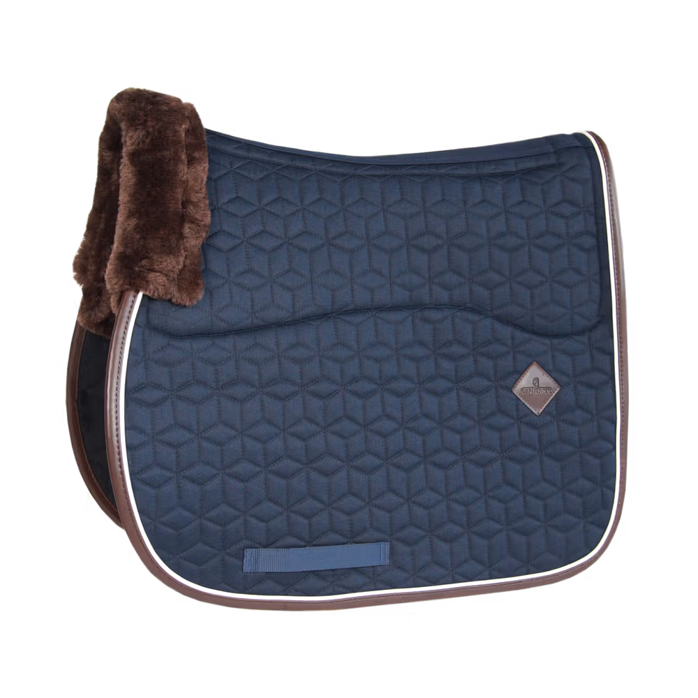 Skin Friendly Saddle Pad jumping navy