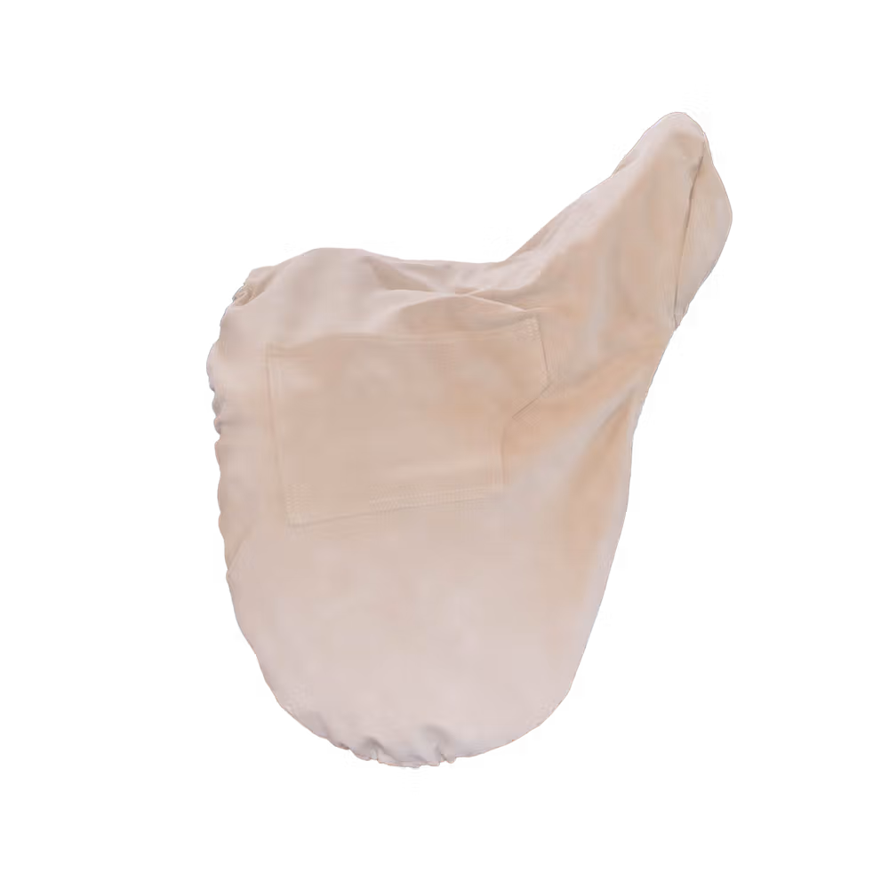 Saddle cover dressage beige