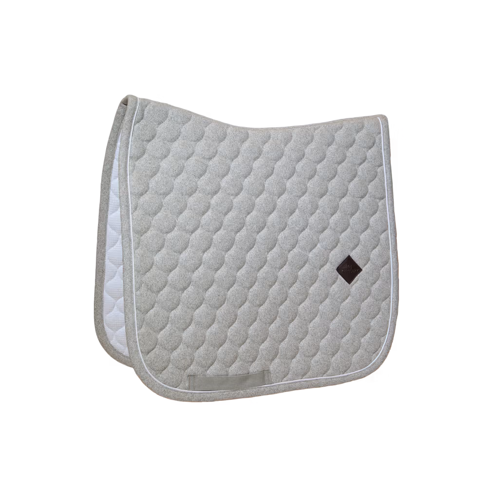 Saddle Pad melange dressage dark green