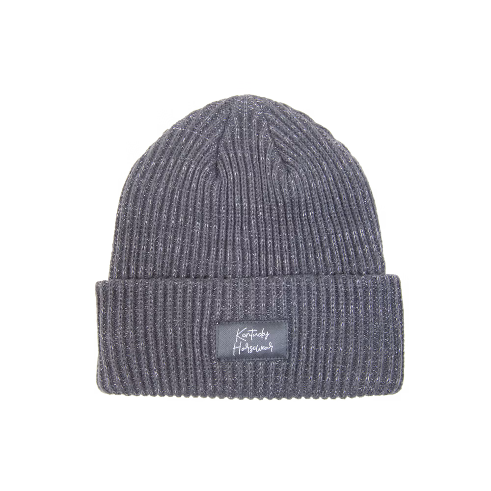 Beanie glitter navy