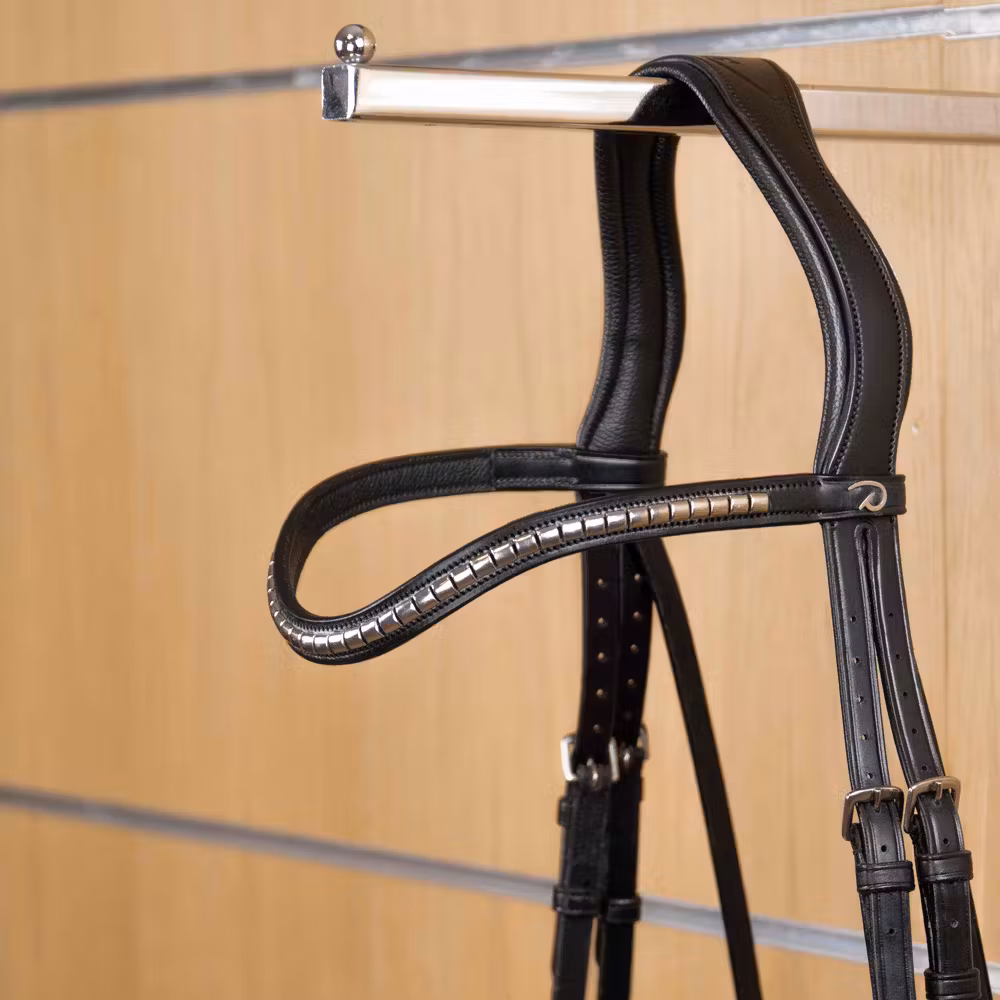 Silver Clincher V-Shaped Browband