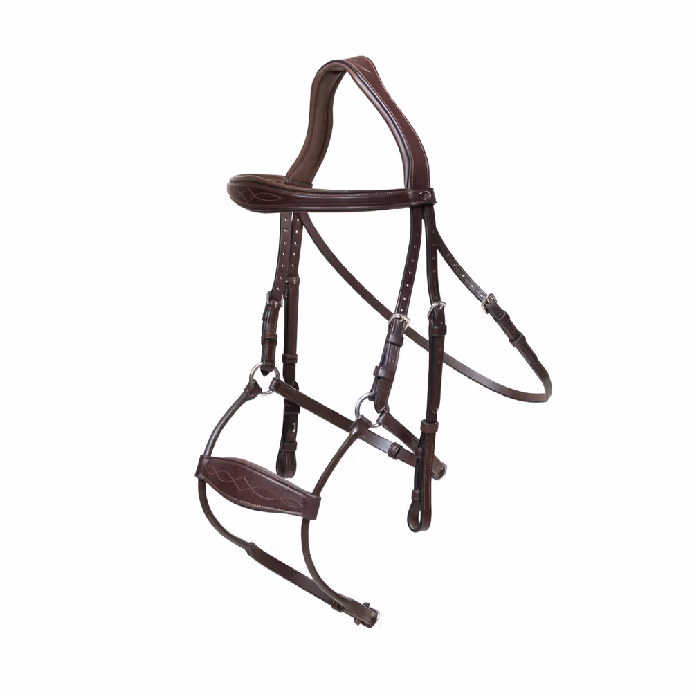 Hybrid bridle NE coll, Full/brown