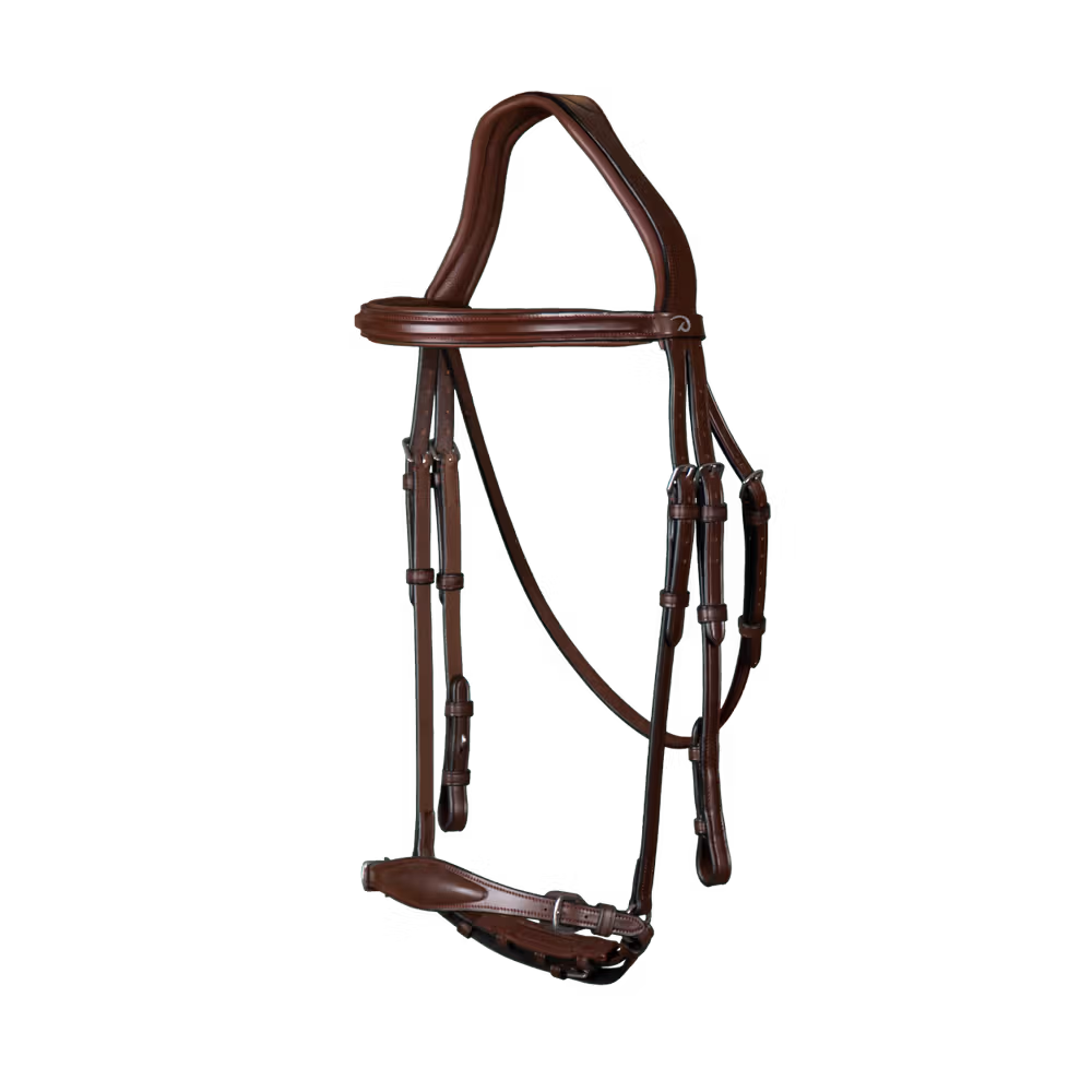 Adjustable Drop Noseband Bridle