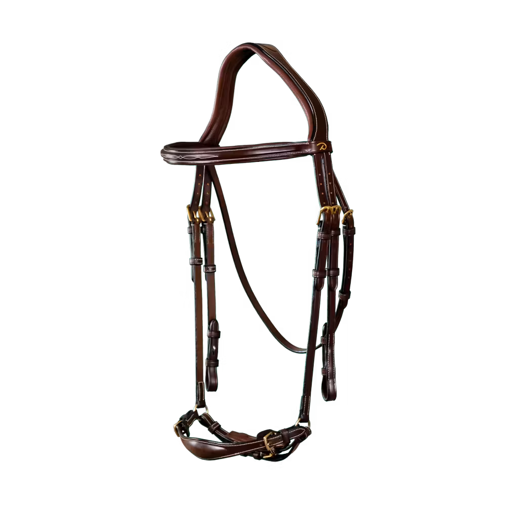 Adjustable Drop Noseband Bridle