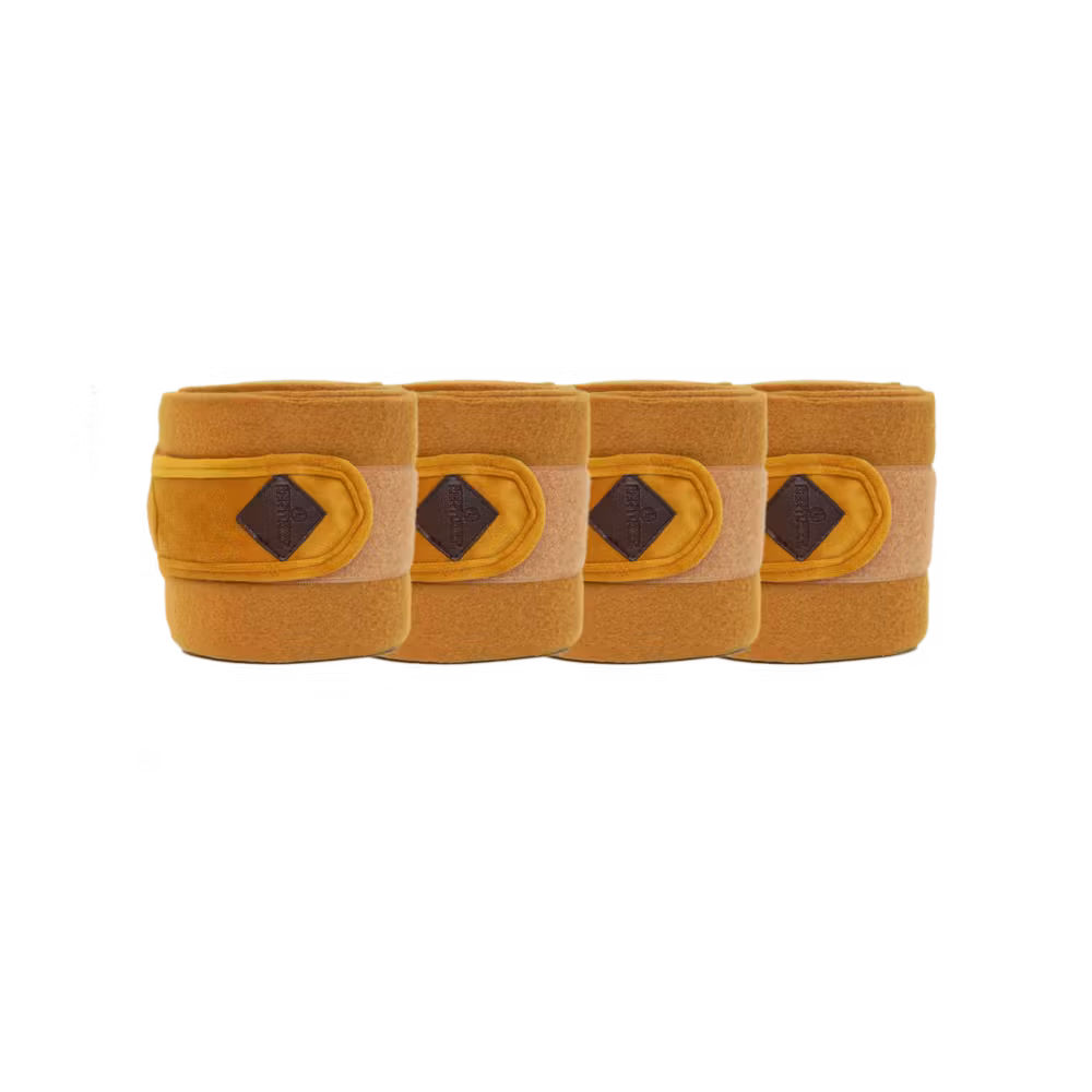 Polar Fleece bandage velvet mustard