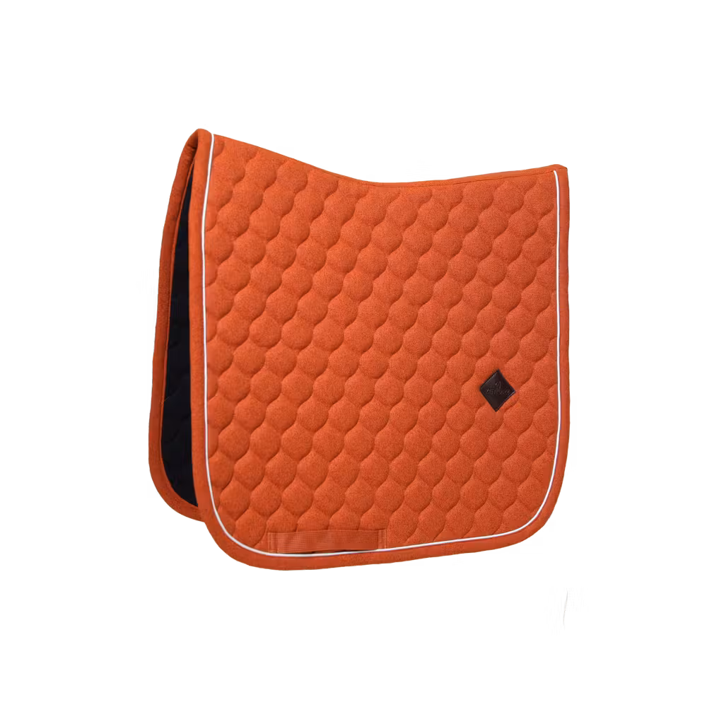 Saddle Pad melange dressage dark green