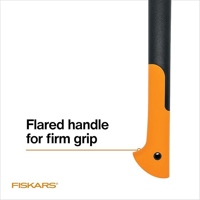 Fiskars 28" Hookaroon Saves Your Back - Lift, Drag, & Load Heavy Rounds of Firewood and Split Wood - Sharp and Lightweight Pick Tool for Logs