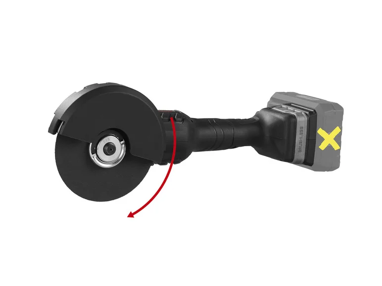 PARKSIDE PERFORMANCE® Meuleuse d'angle sans fil PWSAP 20-Li E6, 20 V