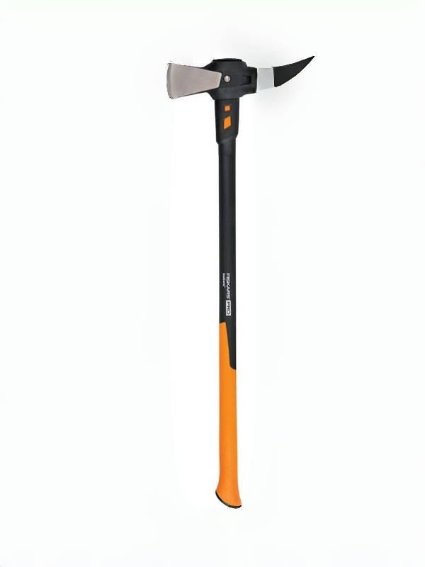 Fiskars Pro IsoCore Splitting Maul and Stainless Steel Axe, with Shock Reduction, 6 lb, 36 in