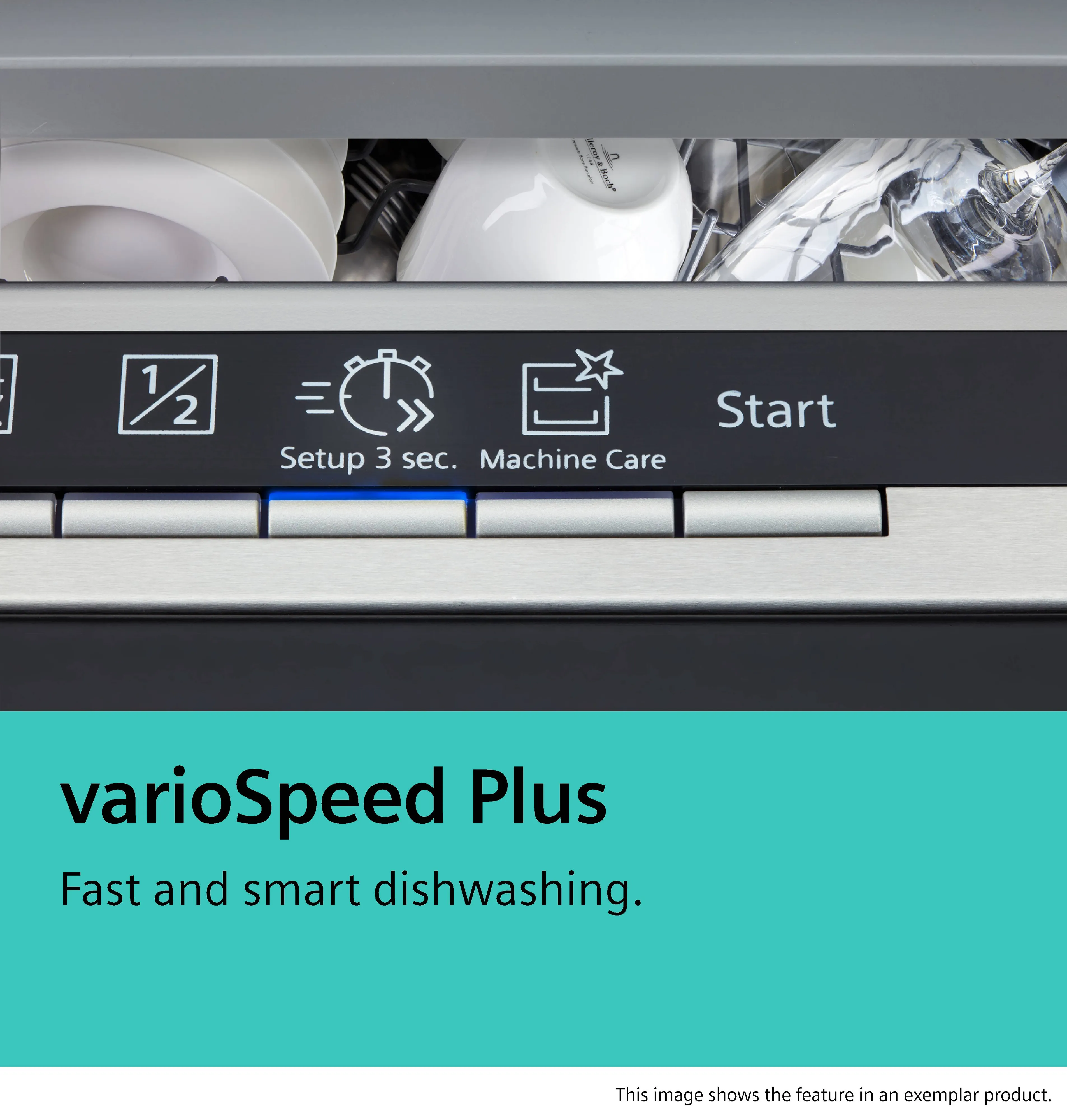 SIEMENS SN23EI03ME iQ300 Free-standing dishwasher 60 cm Brushed steel anti-fingerprint