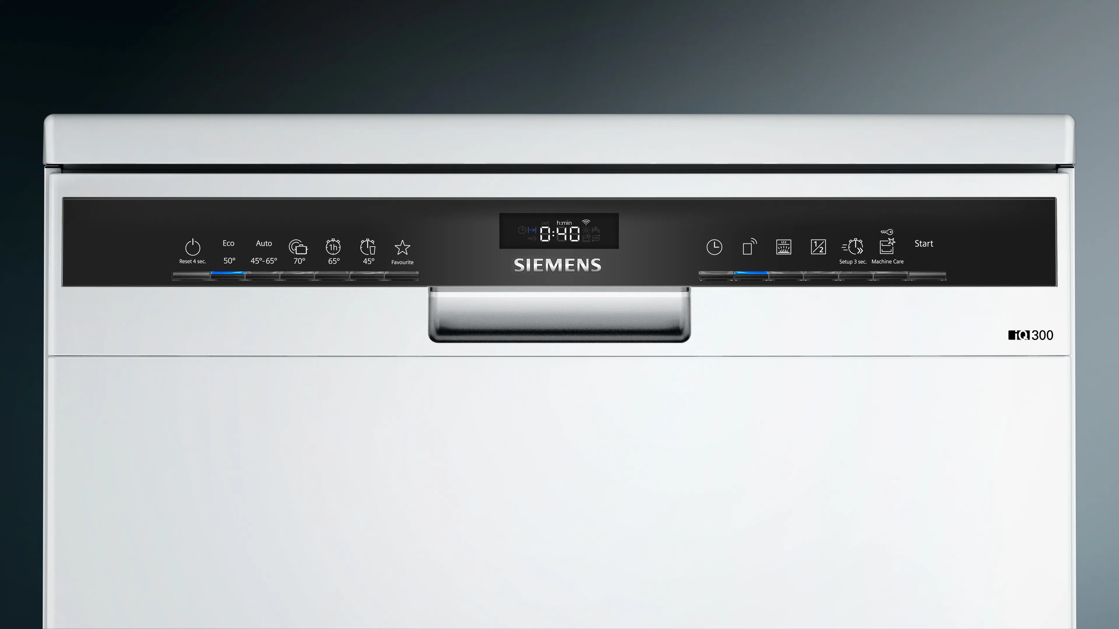 SIEMENS SN23EW03ME iQ300 Free-standing dishwasher 60 cm White
