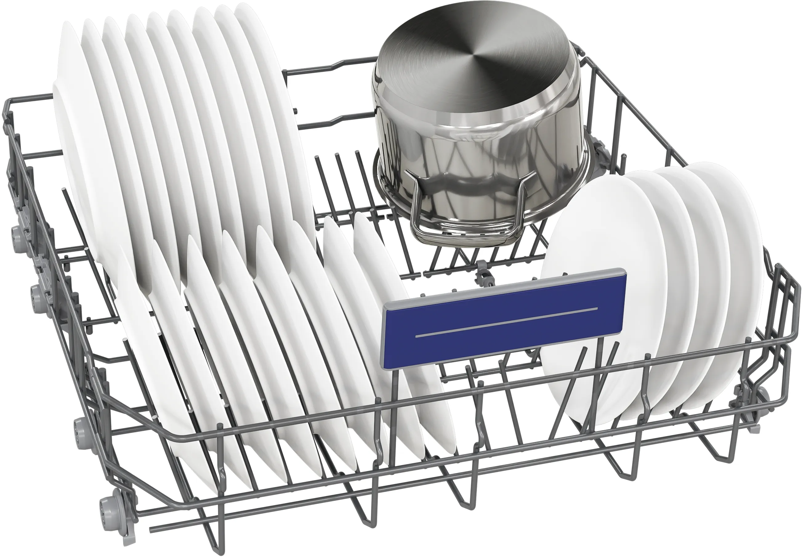 SIEMENS SN23EW03ME iQ300 Free-standing dishwasher 60 cm White
