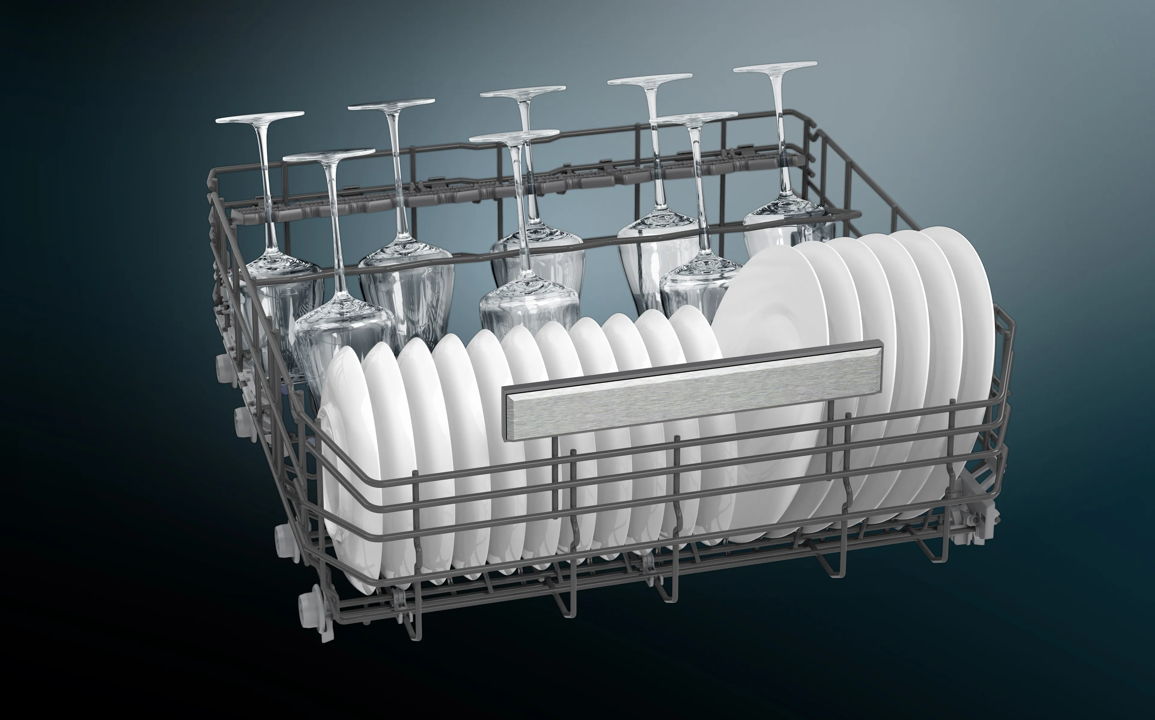 SIEMENS SN27TI00CE iQ700 Free-standing dishwasher 60 cm Brushed steel anti-fingerprint