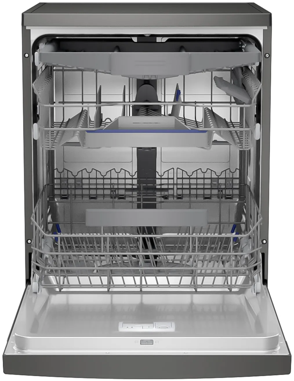 SIEMENS SN23EC14CG iQ300 Free-standing dishwasher 60 cm Brushed black steel anti-fingerprint