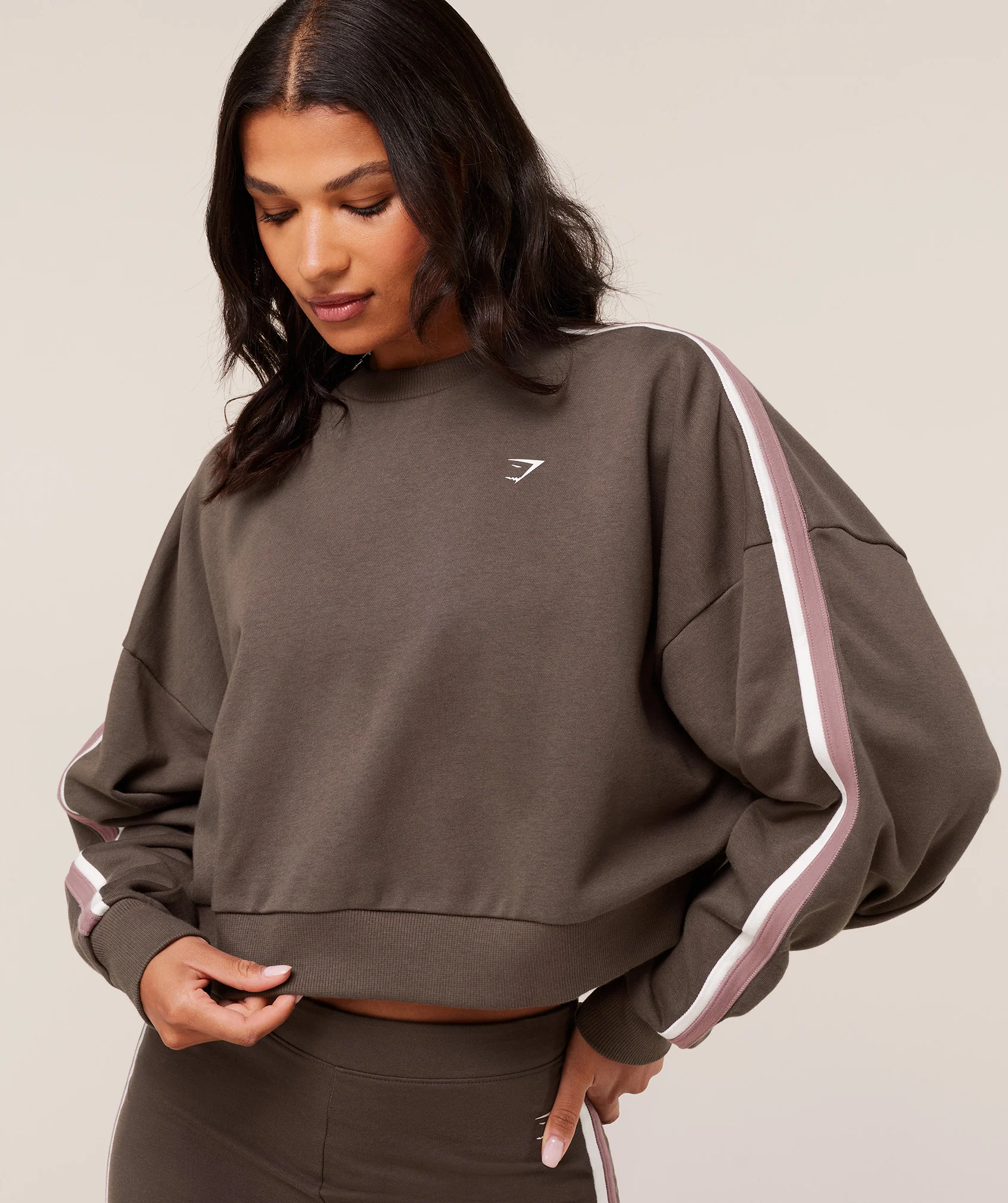 Piping Midi Crew Neck