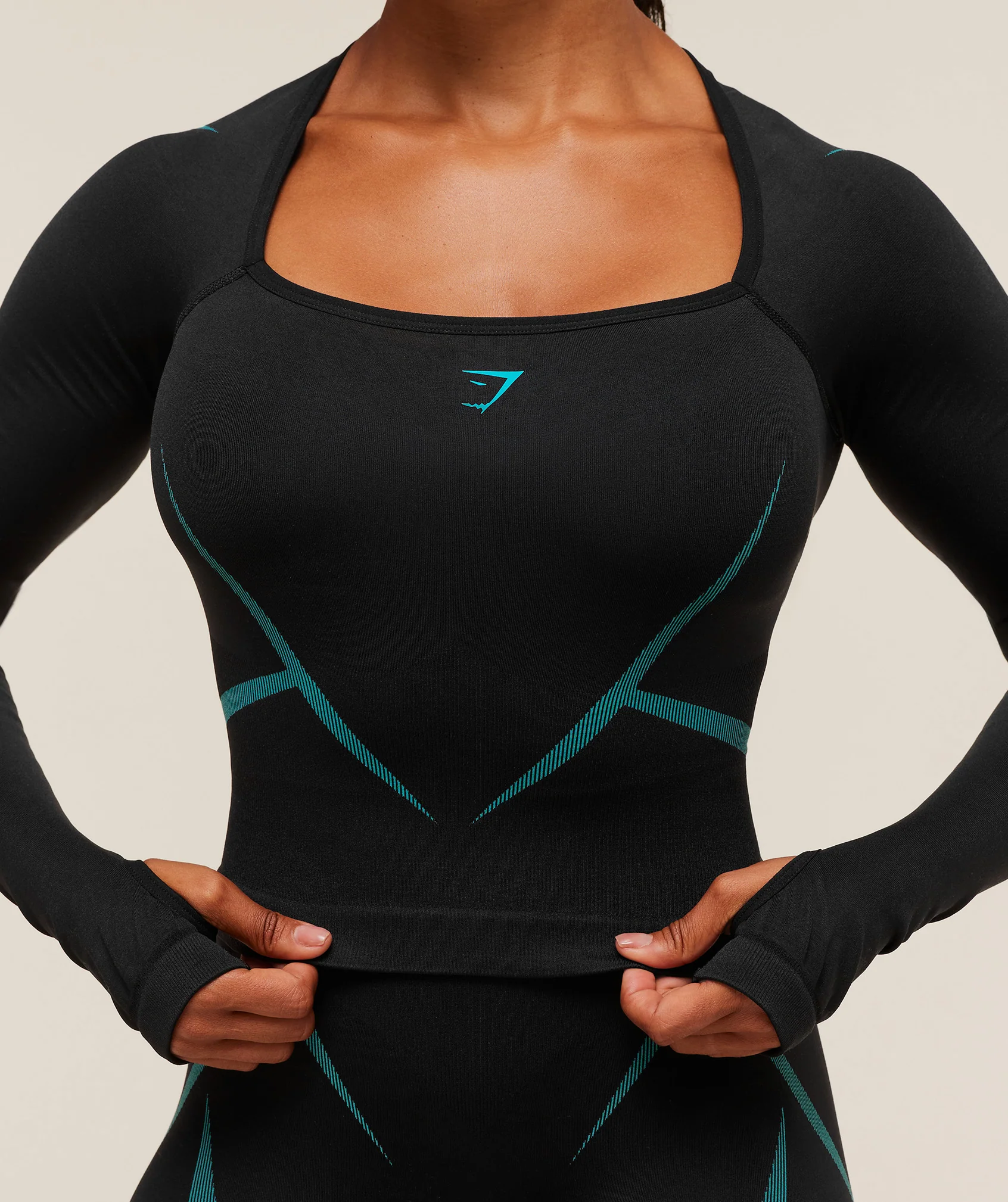 Apex Lift Seamless Long Sleeve Crop Top