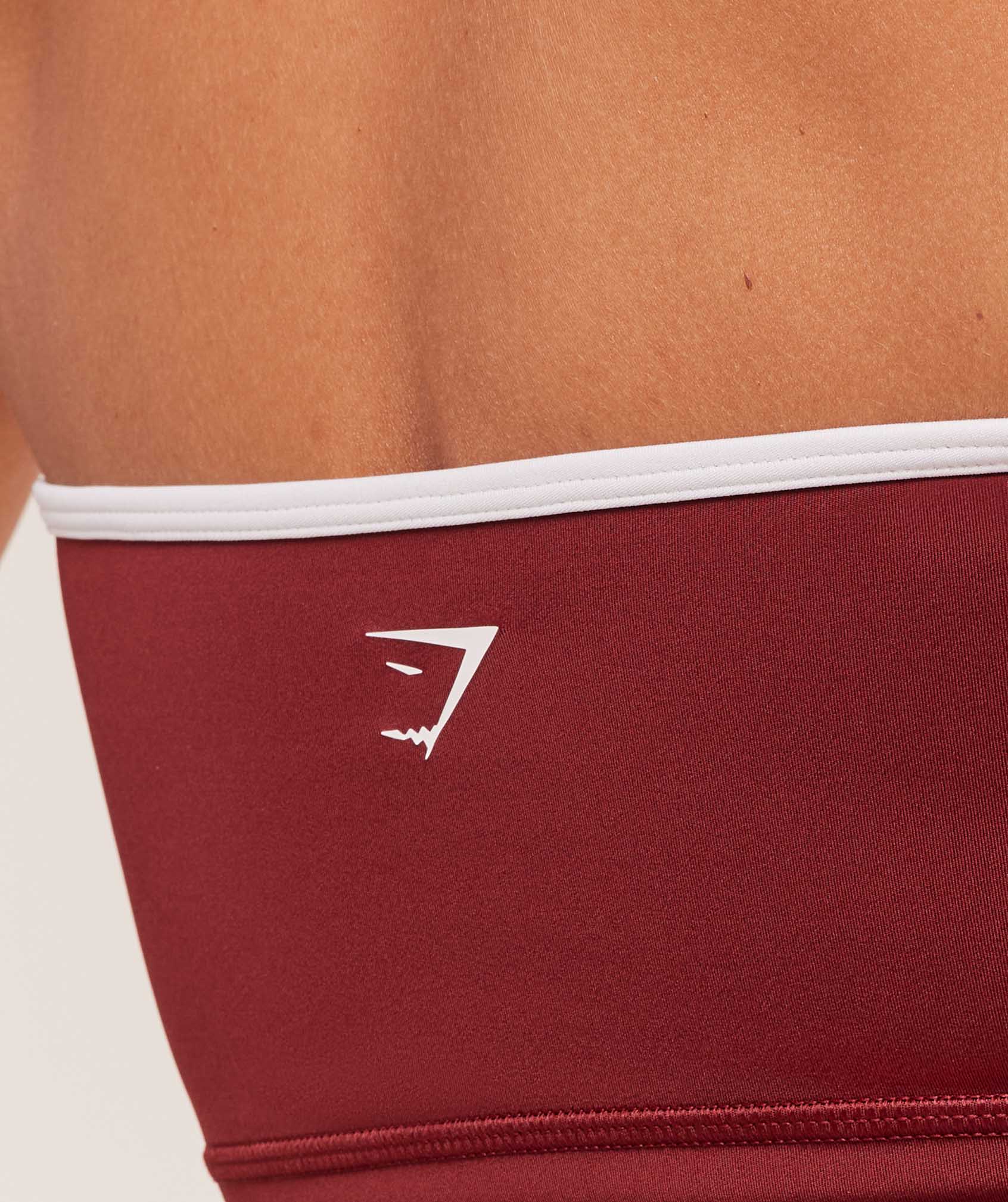 Piping Bandeau With Shelf