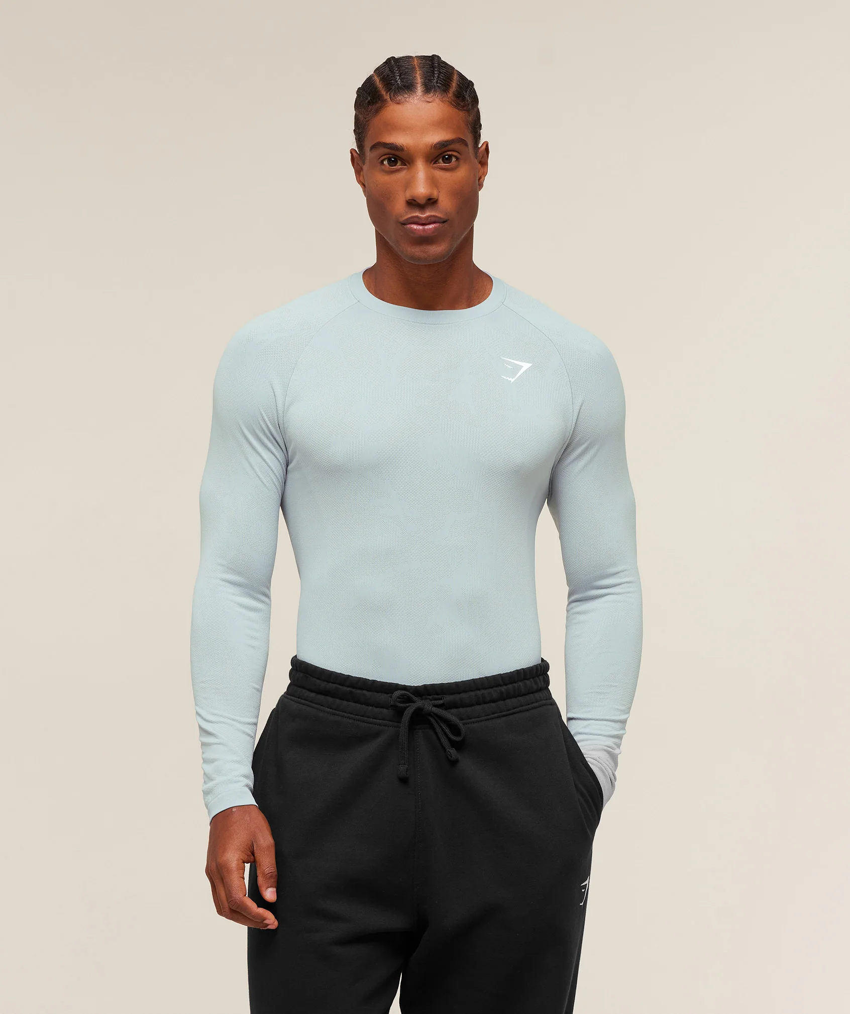 Geo Seamless Long Sleeve T-Shirt