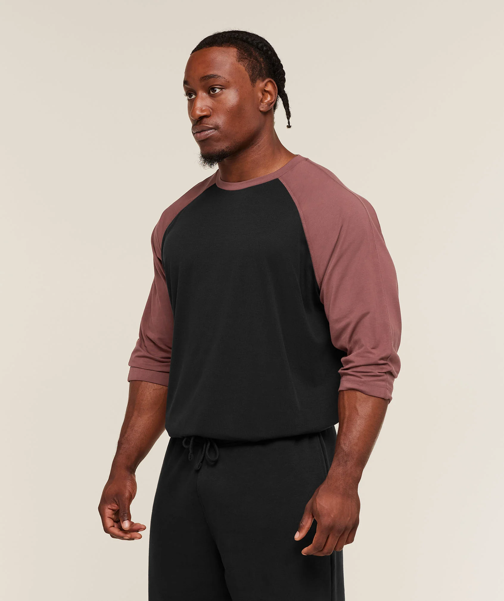 Bodybuilding 1/3 Long Sleeve Graphic T-Shirt