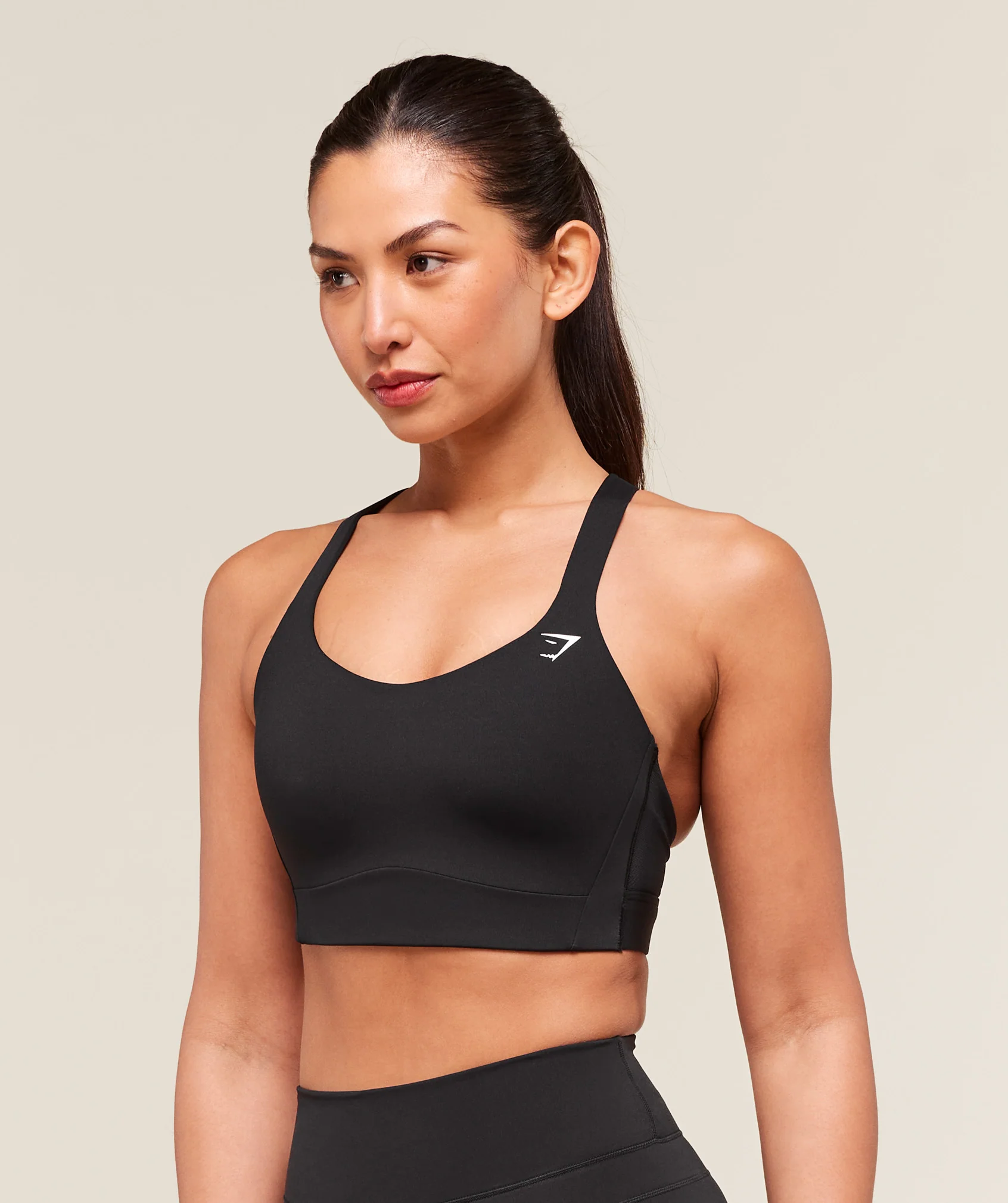 Crossover Strap High Support Sports Bra