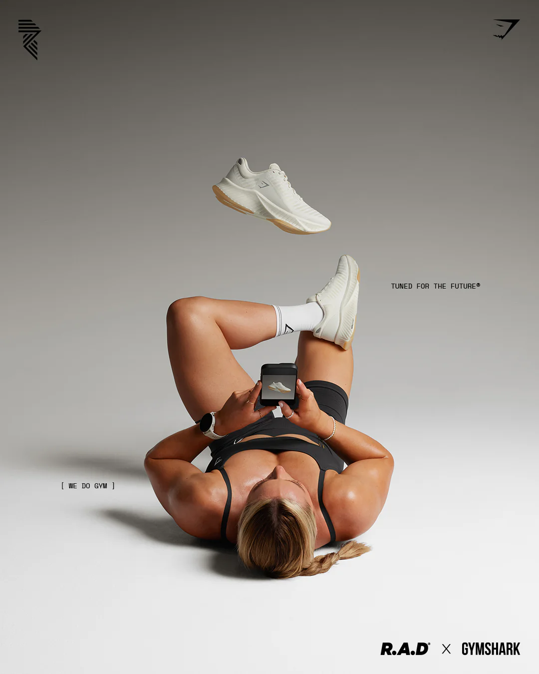 Gymshark x R.A.D® R-1 - White