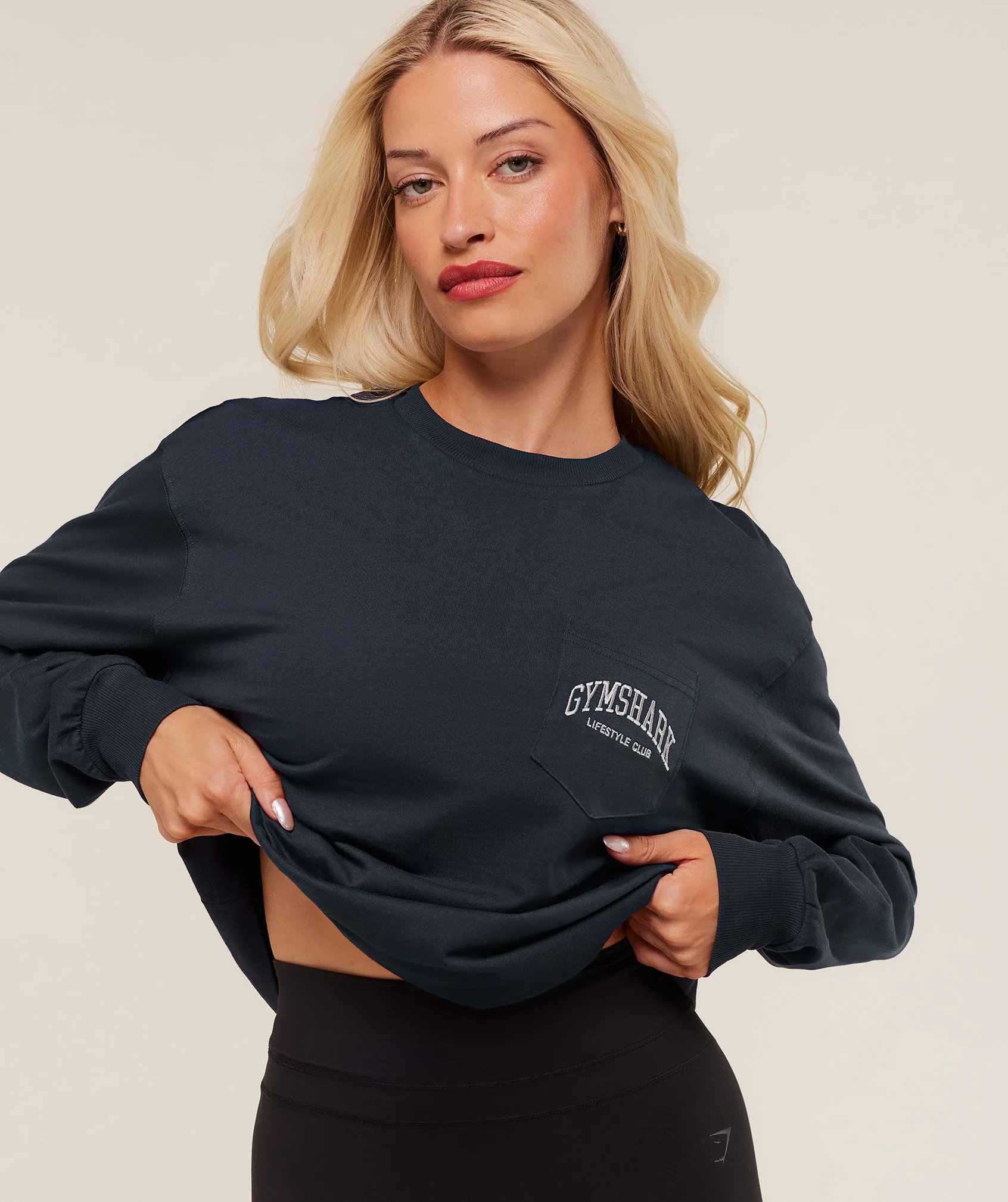 Collegiate Graphic Long Sleeve T-Shirt