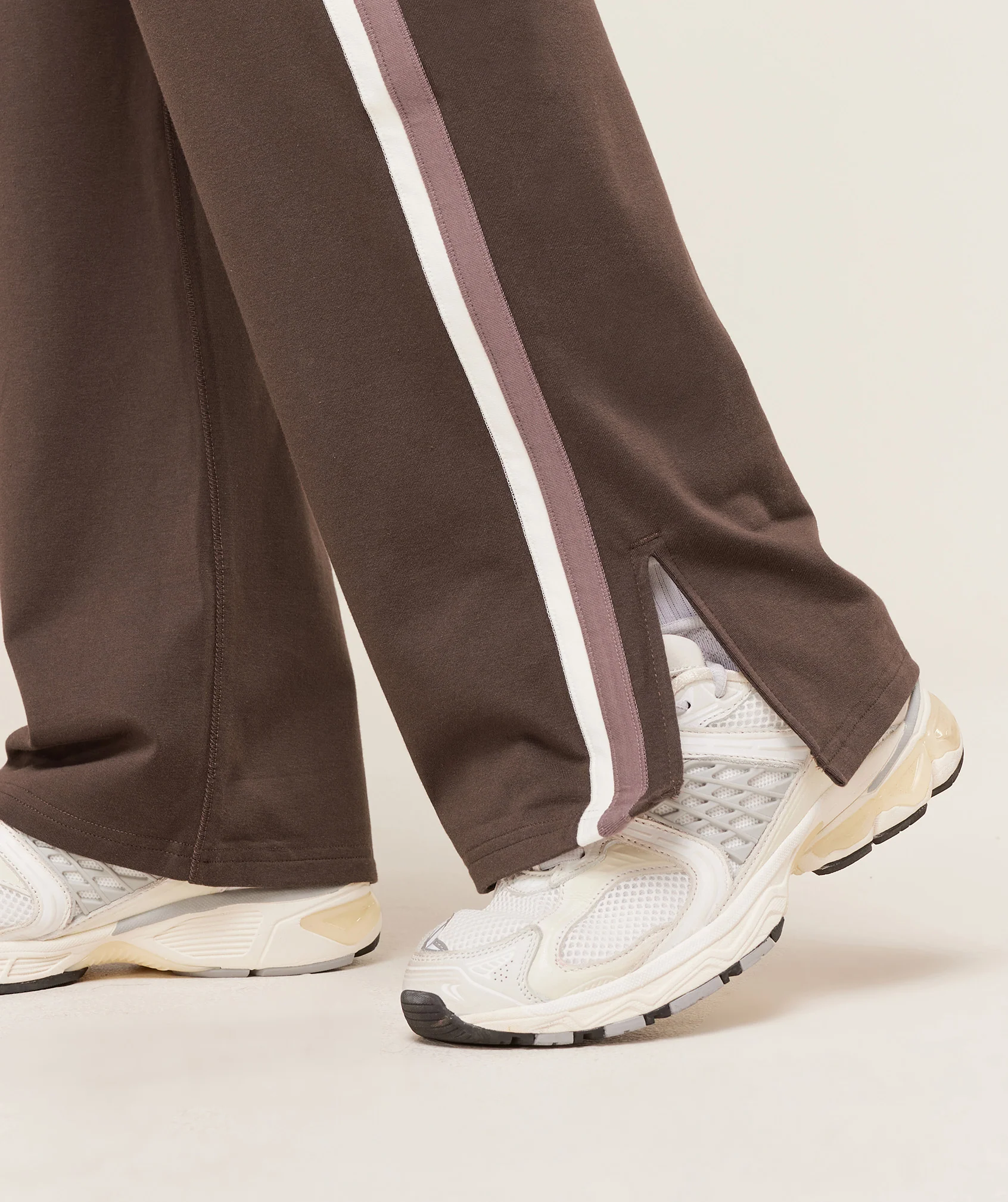 Piping Wide Leg Pant