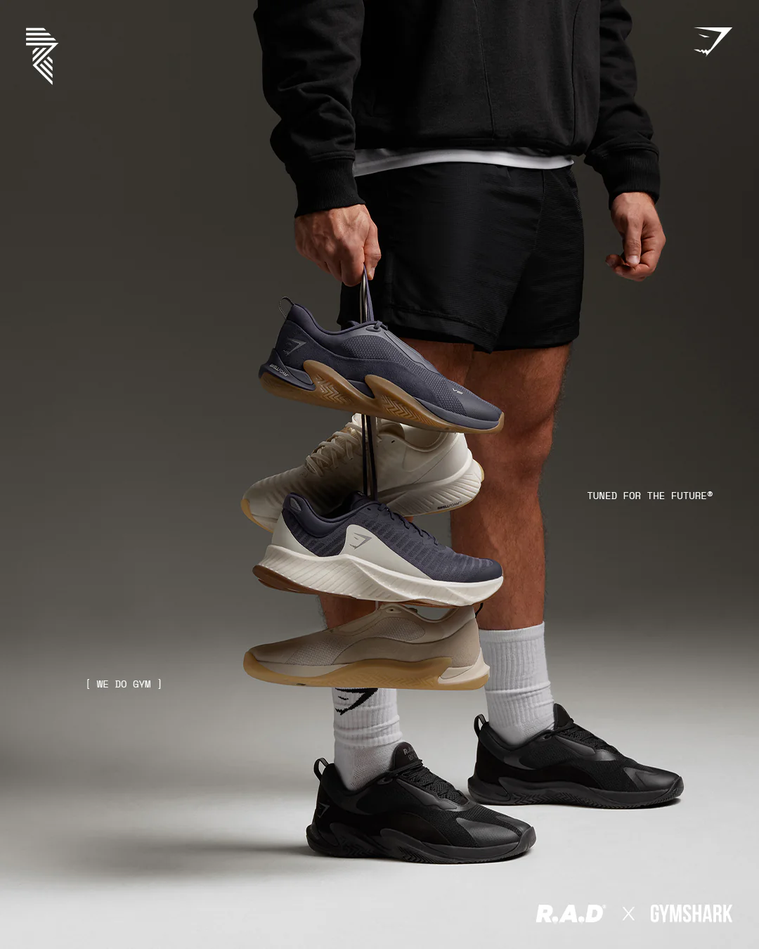 Gymshark x R.A.D® ONE V2 - Black