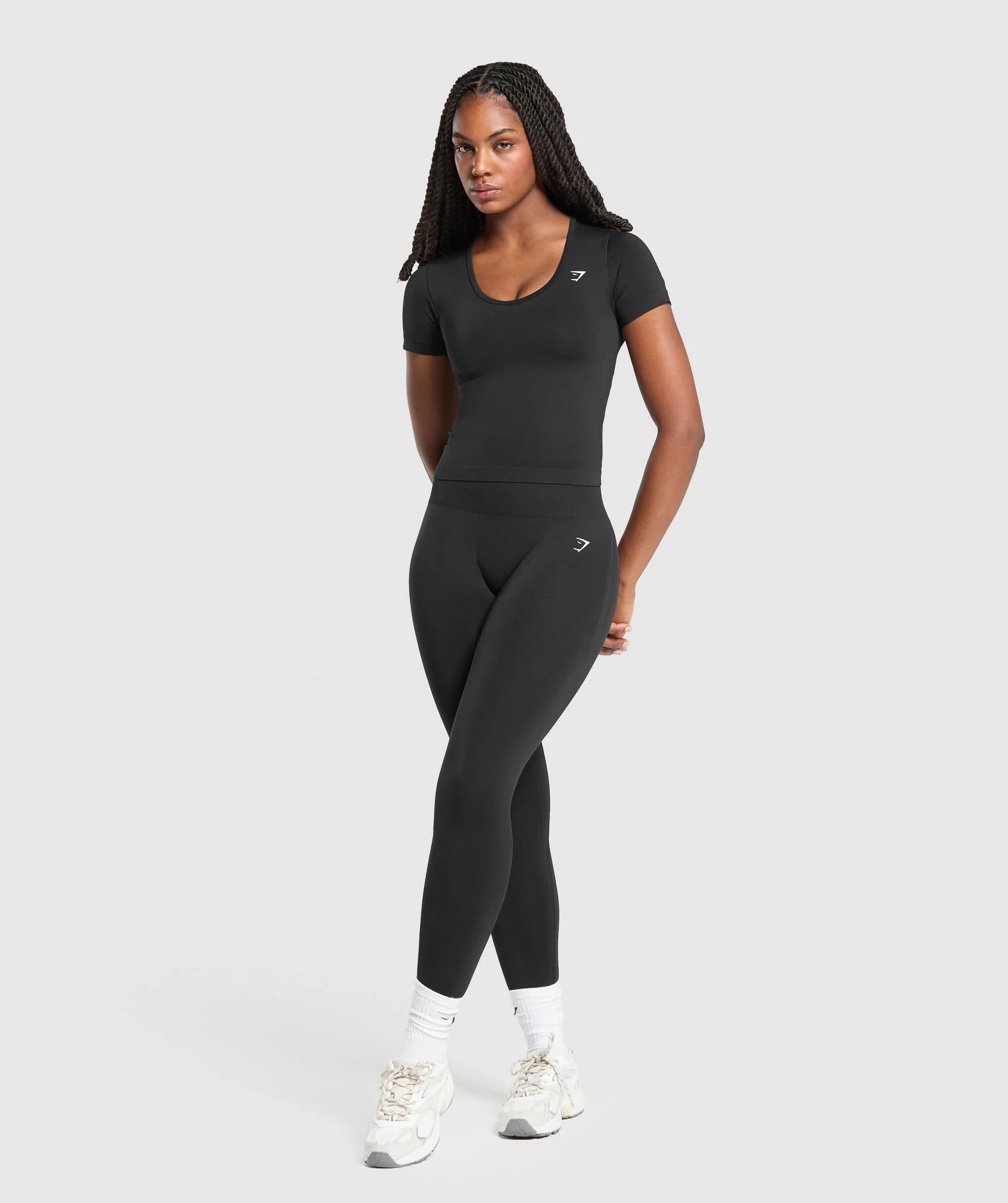 Everyday Seamless Tight Fit Crew Neck Tee