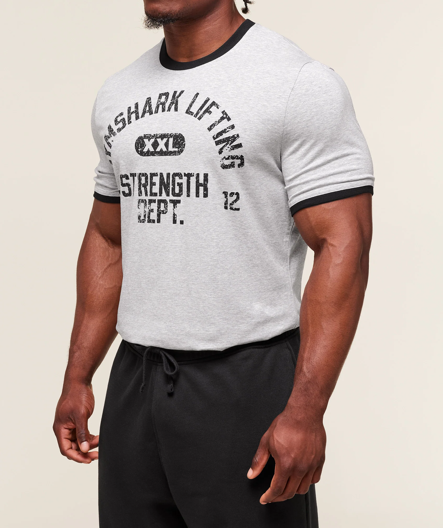 XXL Strength Dept Ringer T-Shirt