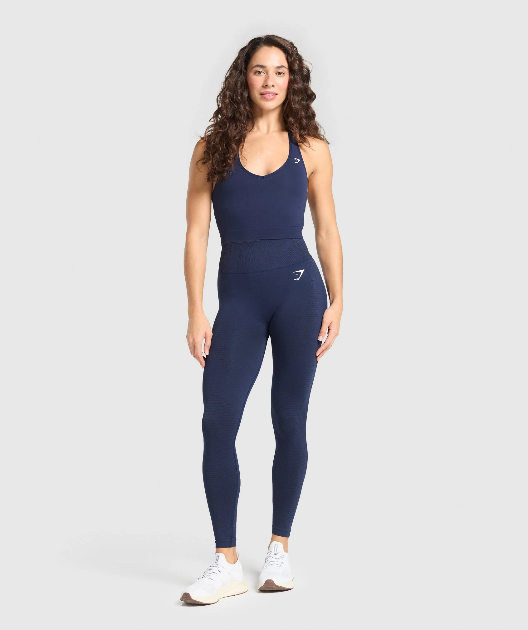 Vital Halter Neck Tank With Shelf