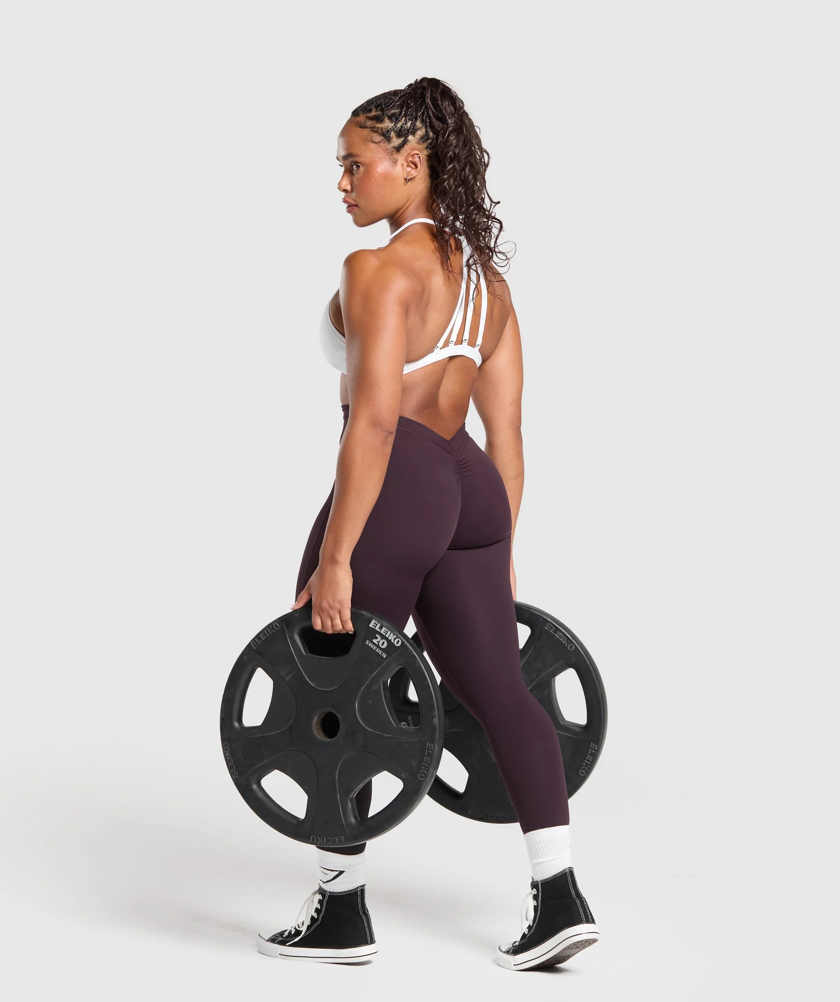 Lifting Dipped Waistband Leggings