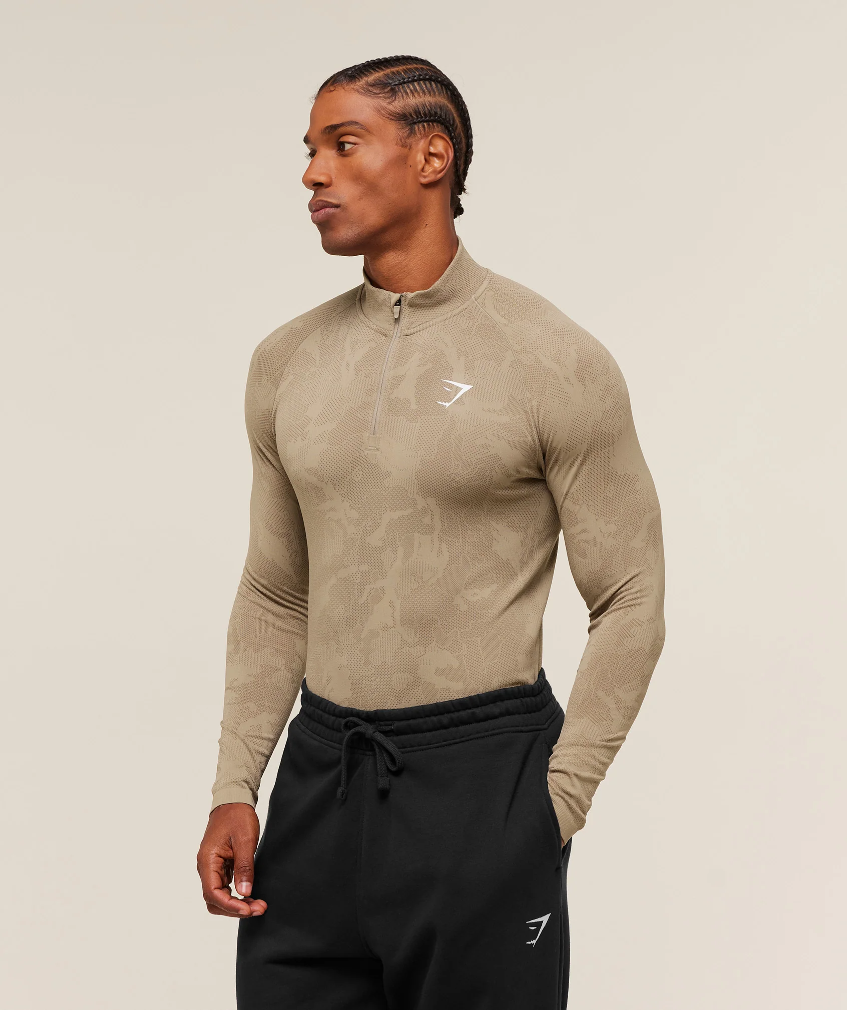 Geo Seamless 1/4 Zip