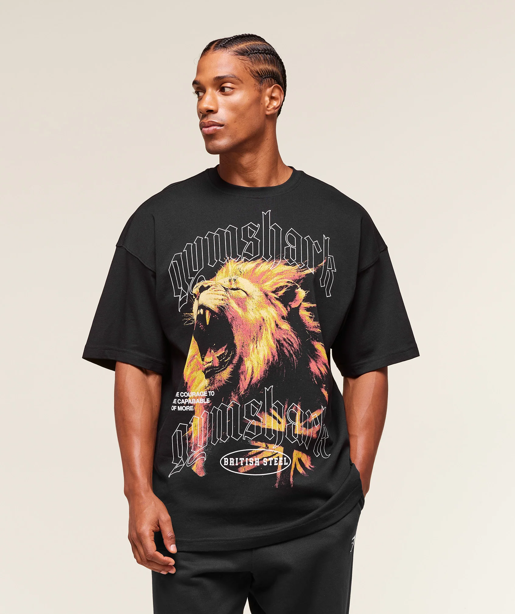 Lion Graphic T-Shirt