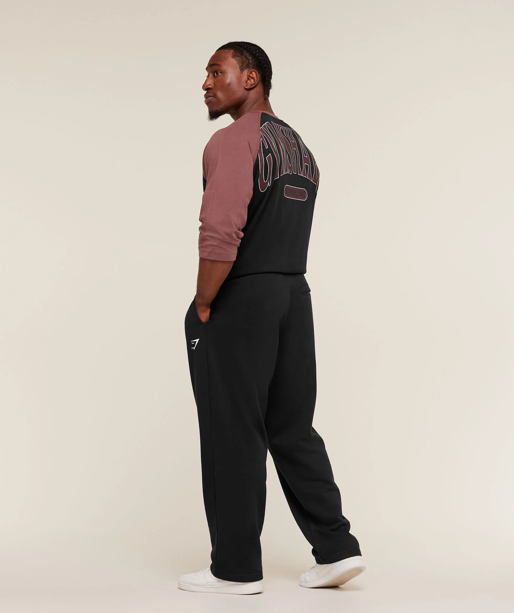 Bodybuilding 1/3 Long Sleeve Graphic T-Shirt