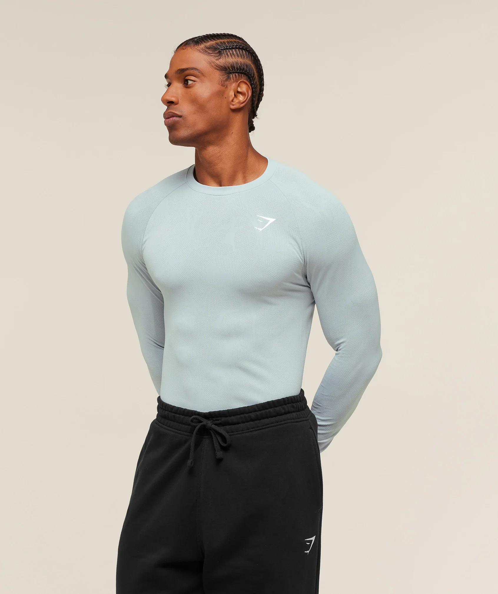 Geo Seamless Long Sleeve T-Shirt