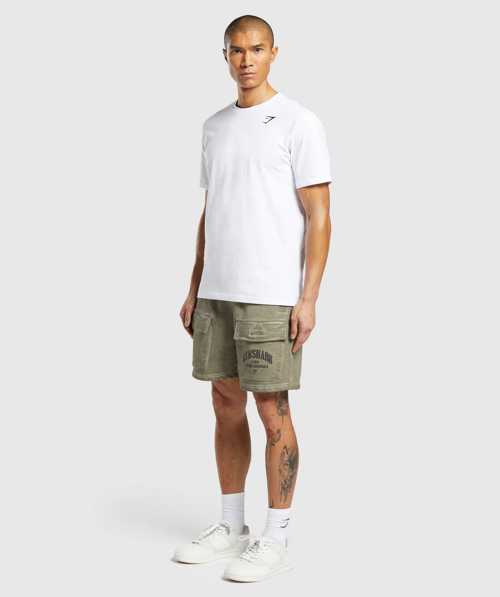 Heavyweight Washed Cargo Shorts