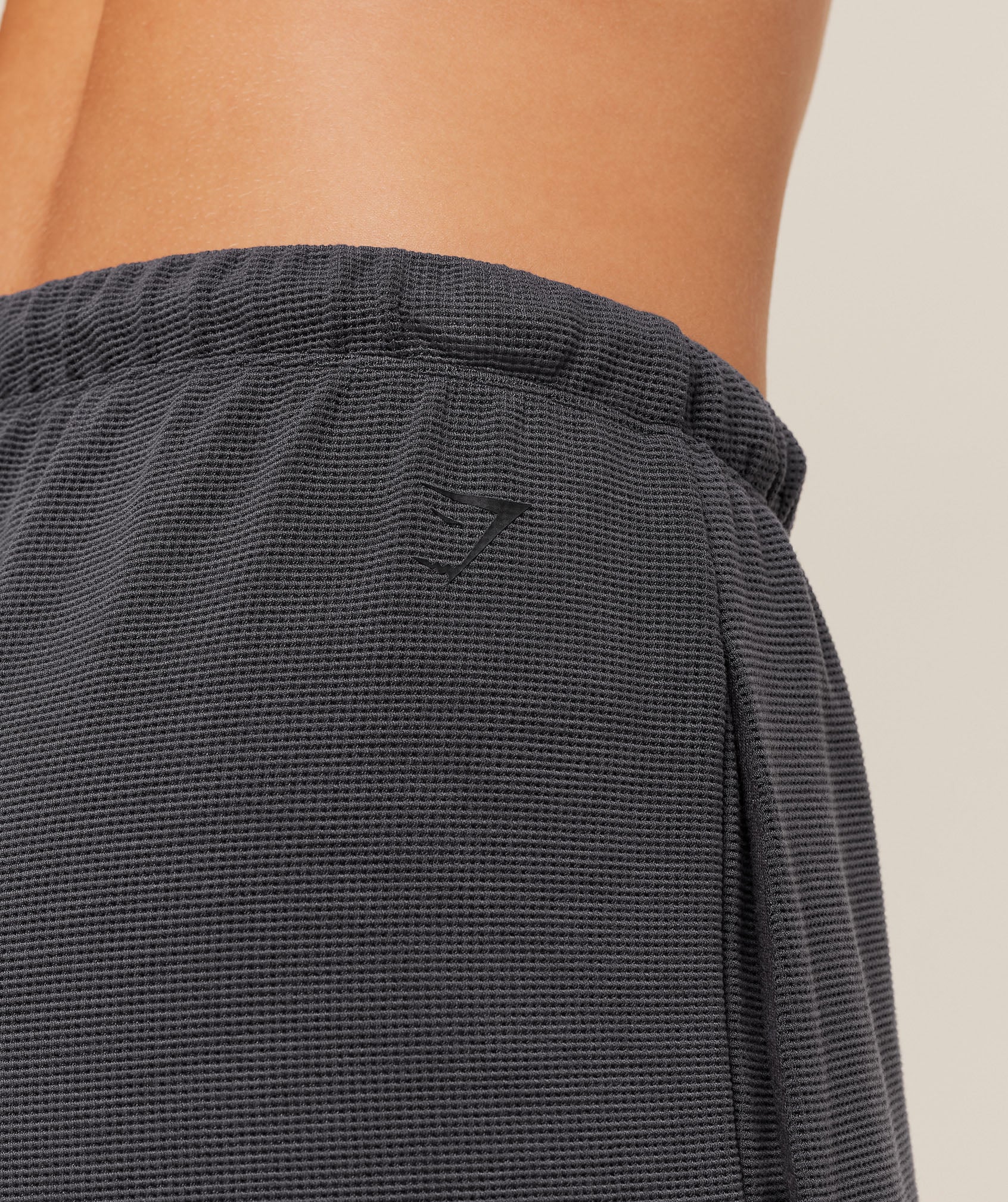 Waffle Wide Leg Pants