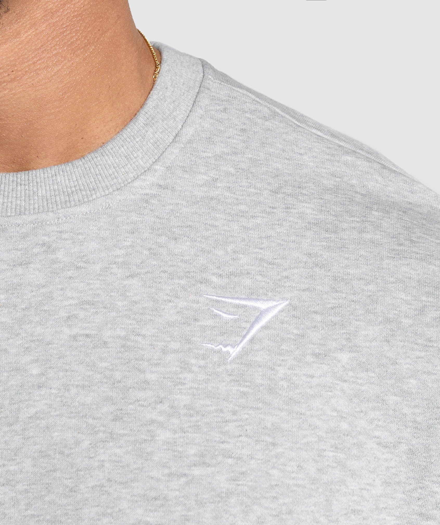 Oversized Crest Crew