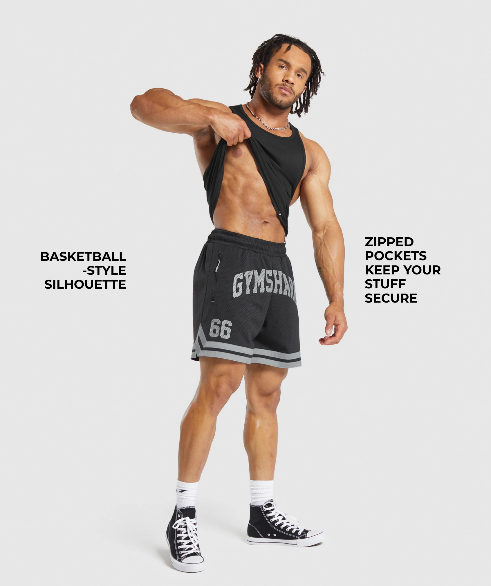 Varsity Mesh Shorts