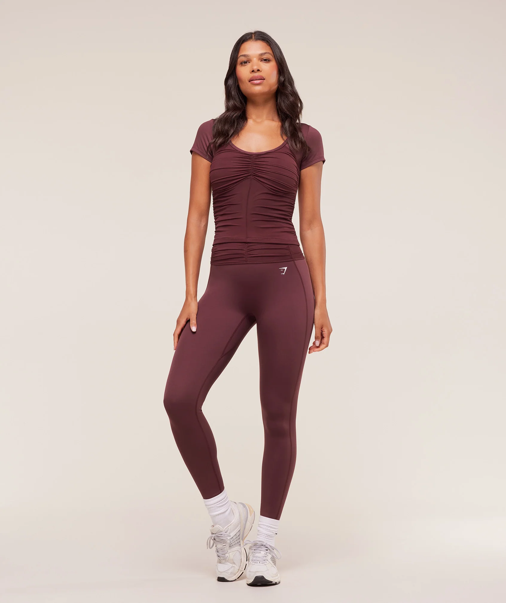 Ruche Short Sleeve Top