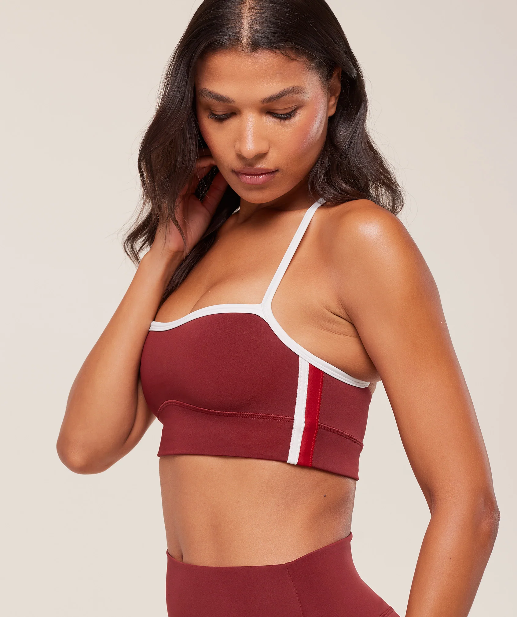 Piping Sports Bra