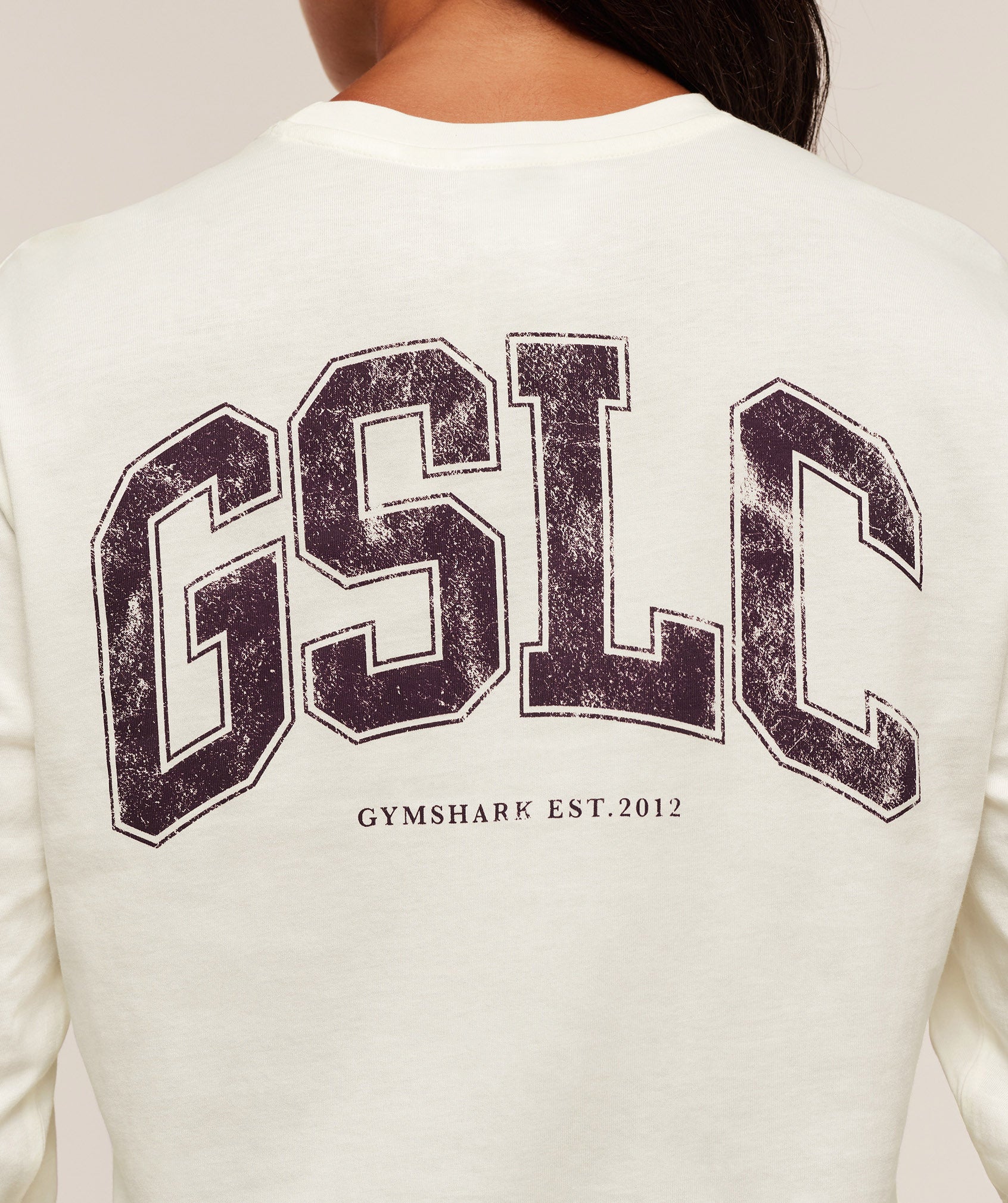 GSLC Graphic Oversized Long Sleeve Top