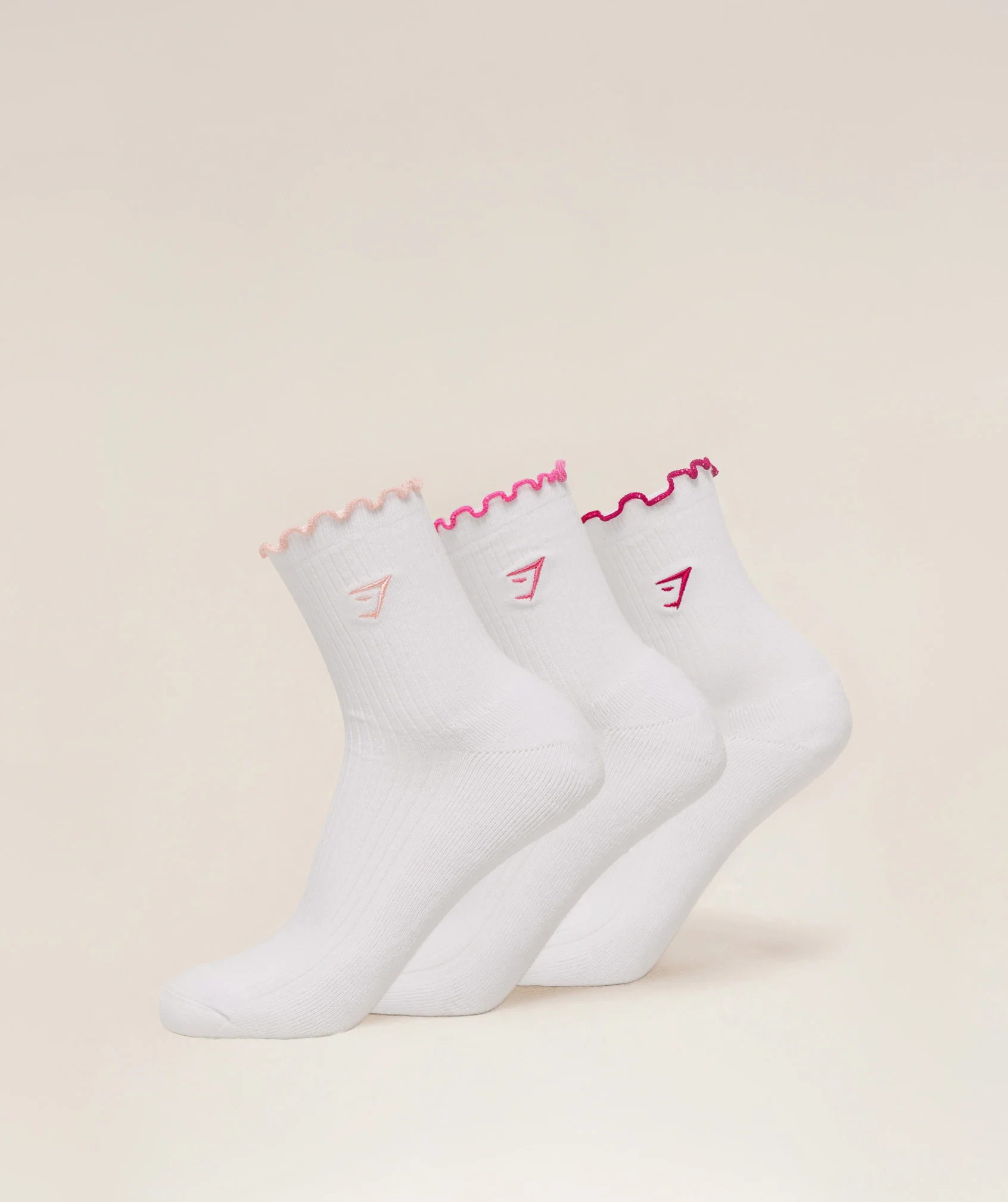Midi Frill Socks 3pk
