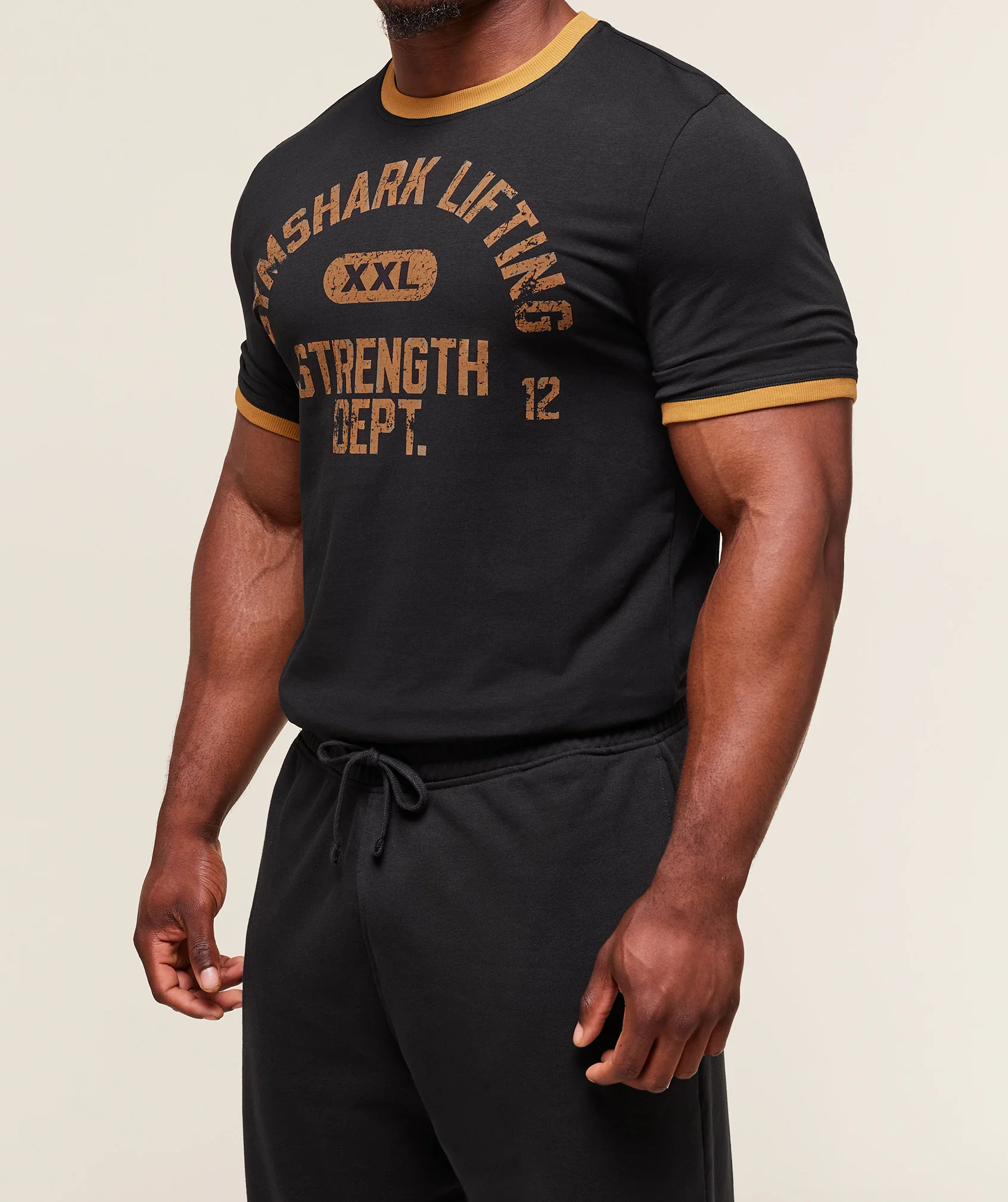 XXL Strength Dept Ringer T-Shirt