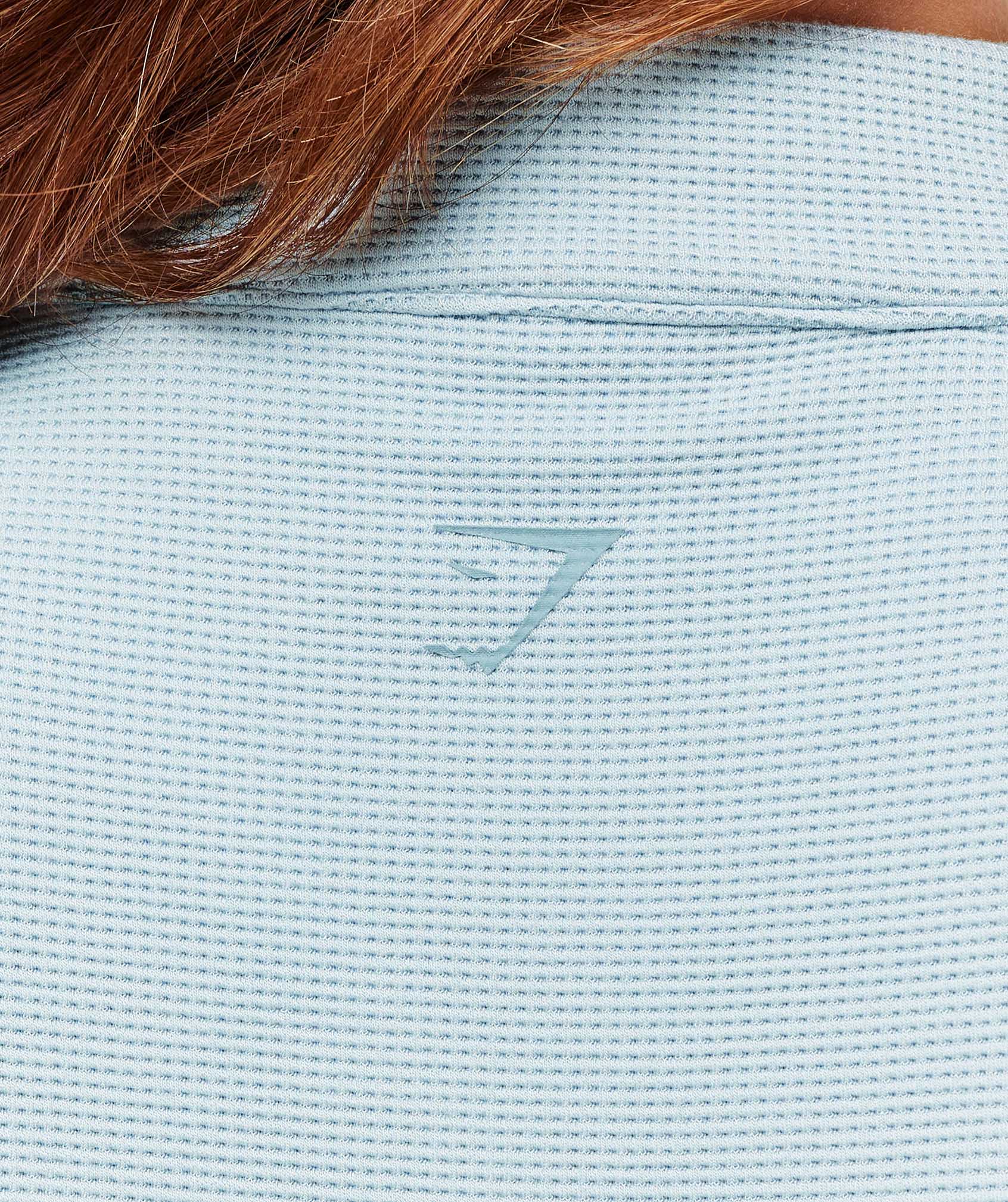 Waffle Midi Zip Up Jacket