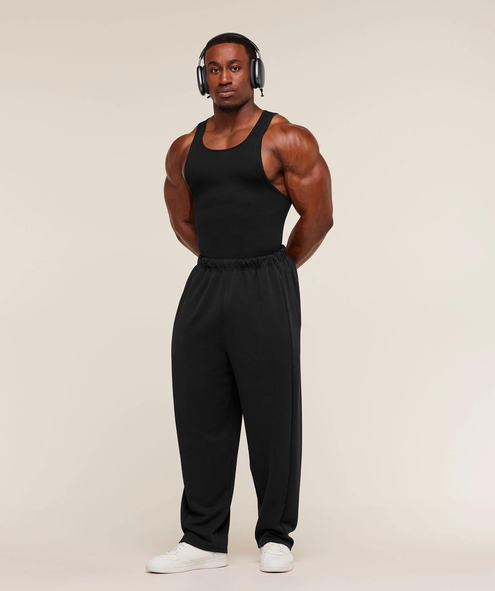 Bodybuilding Straight Leg Tracksuit Pants