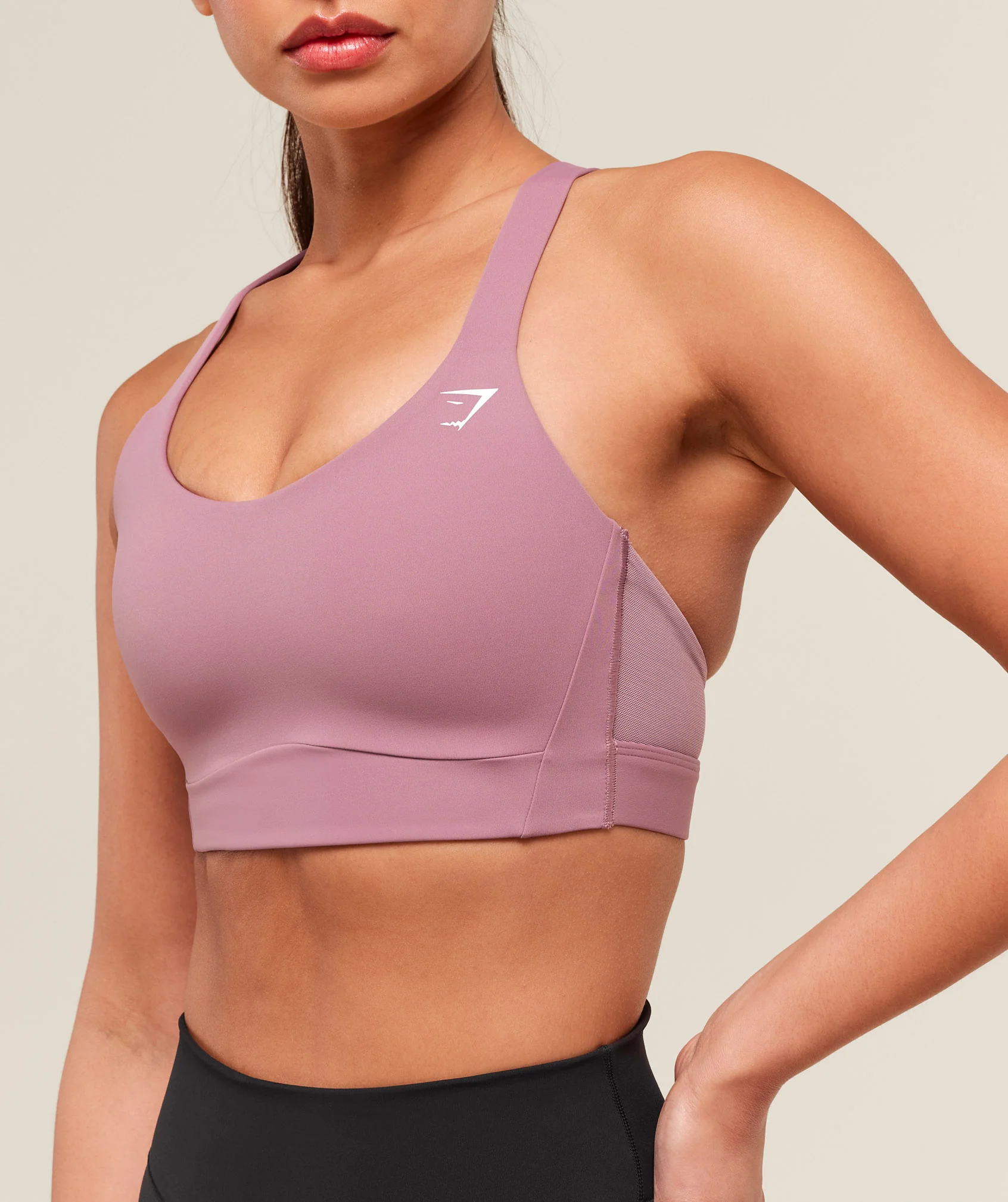 Crossover Strap High Support Sports Bra